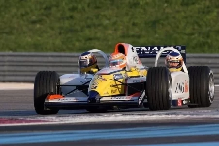 Taufe, beifahrer-Formel-1-Dreilokal – Circuit Dijon-Prenois